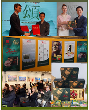 Charger l'image dans la galerie, 2024 Xiaguan “60th Anniversary of China-France Diplomatic Relations Commemorative Tuo 7663L - Jingmai Mountain - Old Tree" 260g Puerh Ripe Tea Shou / Shu Cha