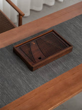 Charger l'image dans la galerie, Bamboo Tea Tray with Water Tank 2 Variations Big / Small