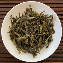 Load image into Gallery viewer, 2023 KingTeaMall Spring "Yi Wu - Tong Qing He - Gu Shu Huang Pian" (Yiwu Tongqinghe - Old Tree Yellow Leaf) Loose Leaf Puerh Raw Tea Sheng Cha