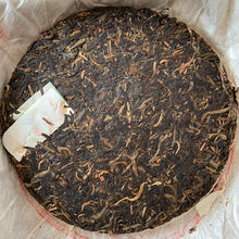 Load image into Gallery viewer, 2006 LiMing "Qiao Mu Gong Rui" (Tribute Arbor Tree - Bu Lang) Cake 357g Puerh Raw Tea Sheng Cha, Meng Hai.