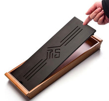Charger l'image dans la galerie, Bamboo Tea Tray 2 Variations wiht Water Tank