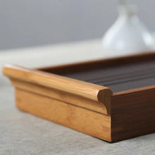 Charger l'image dans la galerie, Bamboo Tea Tray 2 Variations wiht Water Tank
