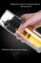 Load image into Gallery viewer, Portable Double-Layer Tea / Coffee Infuser Travel Mug, Thermos Cup, 200ml