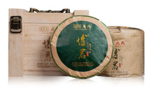 Load image into Gallery viewer, 2022 MengKu RongShi "Bo Jun" (Wish) Organic, Mini Ball 8g / Cake 200g / 1000g Puerh Raw Tea Sheng Cha