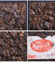 Load image into Gallery viewer, 2018 LaoTongZhi "9908 - Cha Tou Lao Zhuan" ( LaoChaTou Brick ) 500g Puerh Ripe Tea Shou Cha