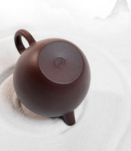 Load image into Gallery viewer, Dayi "Ju Lun Zhu" Half-Handmade Yixing Teapot in Zi Ni Clay