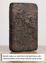 Load image into Gallery viewer, 2017, 2019, 2021 BaiShaXi "Tian Fu Cha" (Golden Flower Tianjian Fucha) Brick 1000g Fu Tea. Dark Tea