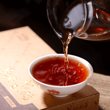 Load image into Gallery viewer, 2018 LaoTongZhi "9908 - Cha Tou Lao Zhuan" ( LaoChaTou Brick ) 500g Puerh Ripe Tea Shou Cha