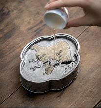 Charger l'image dans la galerie, Tin Tea Tray (Cute) / Saucer / Board, Chaozhou Gongfu Teaware
