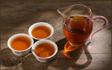 Load image into Gallery viewer, 2017, 2019, 2021 BaiShaXi "Tian Fu Cha" (Golden Flower Tianjian Fucha) Brick 1000g Fu Tea. Dark Tea
