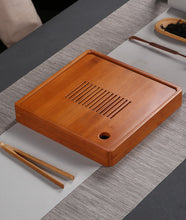 Charger l'image dans la galerie, Bamboo Tea Tray Saucer Teaboard 3 Varied Sizes