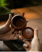 Load image into Gallery viewer, Yixing "Ping Guo" (Apple) Teapot in Xiao Mei Yao Zhu Ni Clay