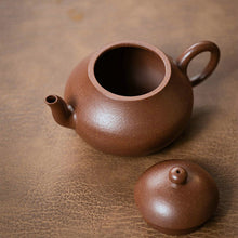 Load image into Gallery viewer, Yixing "Li Xing" (Pear Style) Teapot in Jiang Po Ni Clay