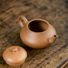 Load image into Gallery viewer, Yixing &quot;Jun De&quot; Teapot in Original Ore Duan Ni Clay 100ml