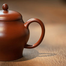 Load image into Gallery viewer, Yixing "Weng Xing" (Jar Style) Teapot 100ml, Xiao Mei Yao Zhu Ni Mud.