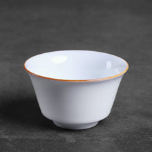 Load image into Gallery viewer, Dehua White Porcelain Gaiwan Set 150cc-175cc, KTM15