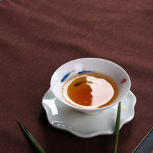 Load image into Gallery viewer, Dehua White Porcelain Gaiwan 140ml / Strainer / Pitcher 200ml / Tea Cup 60ml, KTM007