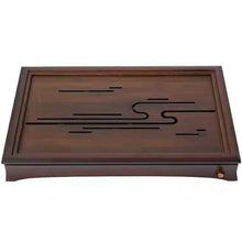 Charger l'image dans la galerie, Bamboo Tea Tray with Water Tank, 4 Variations, Small, Large - King Tea Mall