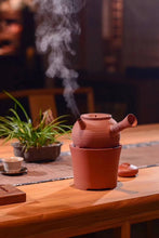 Load image into Gallery viewer, Chaozhou "Sha Tiao" Water Boiling Kettle 500ml with Alcohol Stove