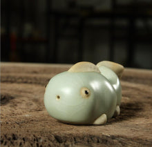 Load image into Gallery viewer, Tea Pet, &quot;Ru Yao&quot; Kiln Pottery Ceramic. 4 Paterns