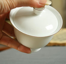 將圖片載入圖庫檢視器 Milk White Glaze Porcelain, Tea Cup, 4 Variations, 30cc-110cc