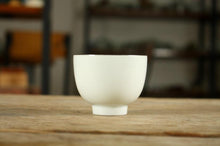 Load image into Gallery viewer, Milk White Glaze Porcelain, Tea Cup, 4 Variations, 30cc-110cc
