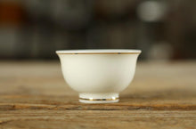 Load image into Gallery viewer, Milk White Glaze Porcelain, Tea Cup, 4 Variations, 30cc-110cc