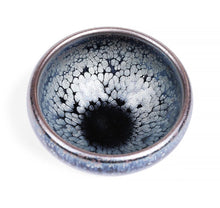 Load image into Gallery viewer, JianZhan "Yin You Di" (Silver Oil Drip)  Tea Cup, 55cc , KTM00