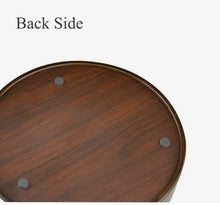Charger l'image dans la galerie, Bamboo Round Tea Tray with Water Tank 4 Variations