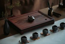 Load image into Gallery viewer, Bamboo Tea Tray with Water Tank, 4 Variations, Small, Large - King Tea Mall