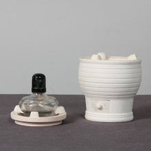 Load image into Gallery viewer, Chaozhou White Mud "Yu Shu Wei" Charcoal / Alcohol Lamp Stove - King Tea Mall