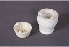 Load image into Gallery viewer, Chaozhou White Mud "Yu Shu Wei" Charcoal / Alcohol Lamp Stove - King Tea Mall