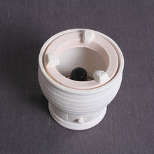 Load image into Gallery viewer, Chaozhou White Mud "Yu Shu Wei" Charcoal / Alcohol Lamp Stove - King Tea Mall