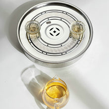 Charger l'image dans la galerie, Stainless Steel Tea Tray / Saucer / Board with Water Tank 5 Variations - King Tea Mall