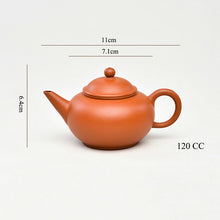Load image into Gallery viewer, Yixing "Shui Ping Hu" Teapot Series in HuangLongShan Zhuni Clay