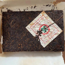 Load image into Gallery viewer, 2007 CNNP Puerh "7581" (Commemoration of HK - 2006 material) Brick 250g Puerh Ripe Tea Shou Cha