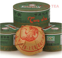 Load image into Gallery viewer, 2013 XiaGuan "Jia Ji" Tuo 100g Puerh Sheng Cha Raw Tea - King Tea Mall