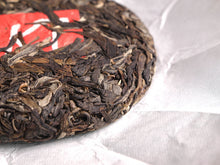 Load image into Gallery viewer, 【Free Shipping】2018 KingTeaMall Spring "MAN KA" (Laotian village) 100g Cake Old Tree Puerh Sheng Cha Raw Tea - King Tea Mall