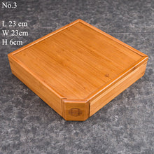 Load image into Gallery viewer, Bamboo Tea Stock Box / Board 3 Varied Sizes - King Tea Mall