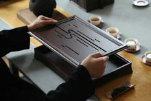 Charger l'image dans la galerie, Bamboo Tea Tray with Water Tank, 4 Variations, Small, Large - King Tea Mall