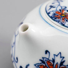 Carica l'immagine nel visualizzatore di Gallery, "Qing Hua Ci" (Blue and White Porcelain) Twining Lotus Pattern Tea Pot - King Tea Mall