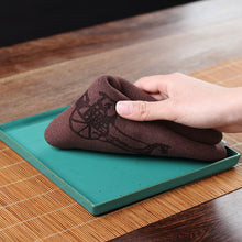 Load image into Gallery viewer, Tea Towel Napkin Brown L39cm * W30cm* Thickness 0.25cm - King Tea Mall