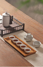 Charger l'image dans la galerie, Bamboo Tea Tray / Saucer - King Tea Mall