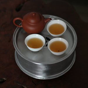 Tin Tea Tray / Saucer / Board, Chaozhou Gongfu Teaware - King Tea Mall