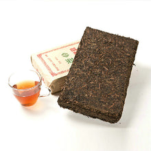 Cargar imagen en el visor de la galería, 2011 XiangYi FuCha "Te Zhi Li Pin" (Specially Made Gift) Brick 800g Dark Tea Hunan - King Tea Mall