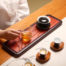 Load image into Gallery viewer, Heavy Bamboo Tea Tray / Saucer / Board  &quot;Yun Bo&quot; - King Tea Mall