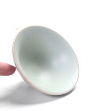 Load image into Gallery viewer, "Ru Yao" Kiln Porcelain, "Dou Li" (Rain Hat) Tea Cup, 80ml