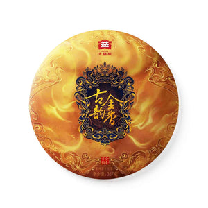 2022 DaYi "Gu Yun Jin Xiang" (Aged Rhythm Golden Scent) Cake 357g Puerh Sheng Cha Raw Tea