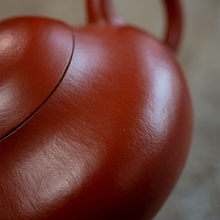 Load image into Gallery viewer, Fully Handmade, Yixing "Li Xing" (Pear Shape) Teapot 180ml, "Zhu Ni" Mud,