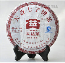 Laden Sie das Bild in den Galerie-Viewer, 2009 DaYi "Pu Zhi Wei" (General) Cake 357g Puerh Shou Cha Ripe Tea - King Tea Mall